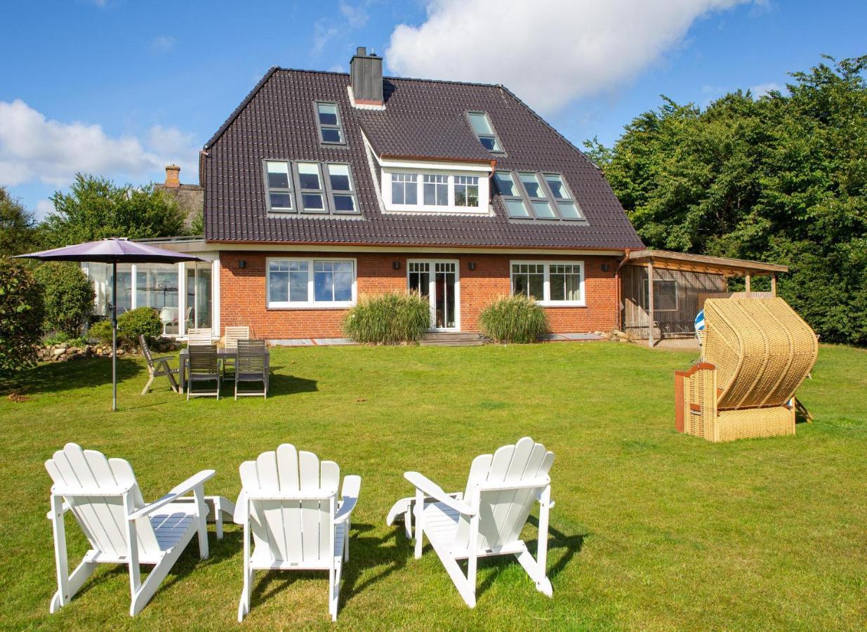 Haus Watthus - Wohnung Paradies ネーベル エクステリア 写真